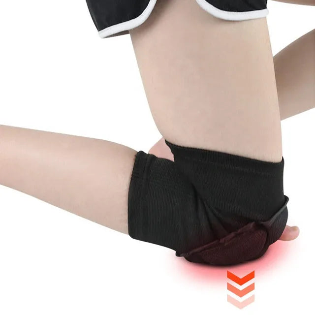 Black DanceGuard Knee Protector - Premium knee support for dancers by IWGU