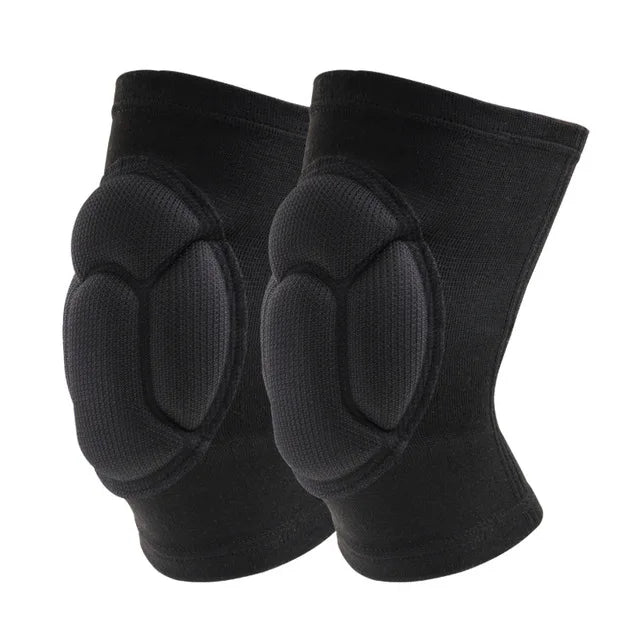 Black DanceGuard Knee Protector - Premium knee support for dancers by IWGU